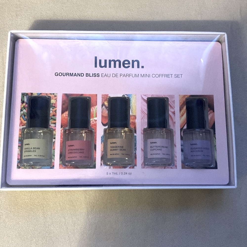 Lumen Gourmand Bliss Spray set.